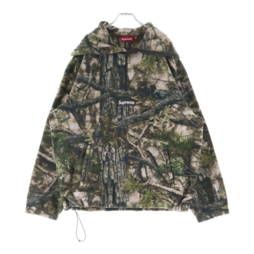 Supreme ハーフジップ迷彩スウェット 【公式通販】