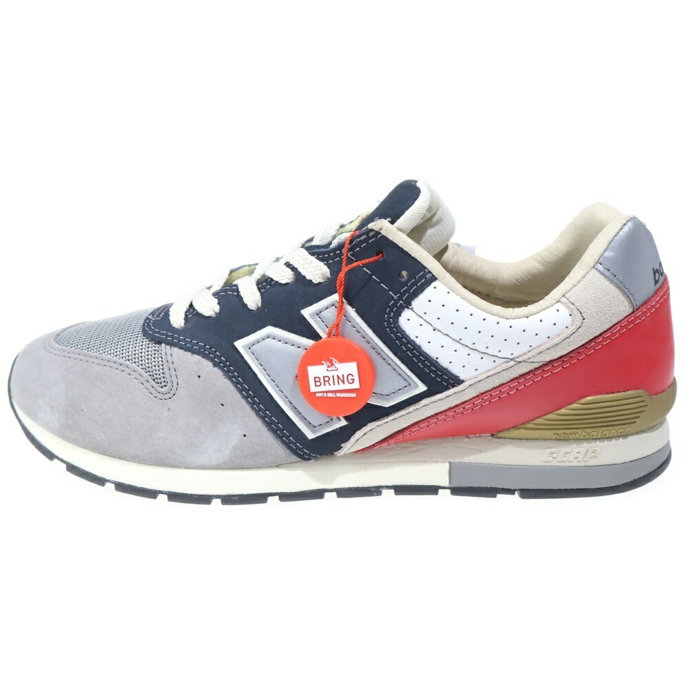 New Balance(ニュー平衡にする) 大きさ:27.5珊 996 Grey Navy コマーシャル996OG ローカットスニーカー 薄墨色/米国海軍 US9.5/27.5珊【新古品/中古】【度合いS】【色つや薄墨色】【取りまわしバス発着場BRING仙台店】