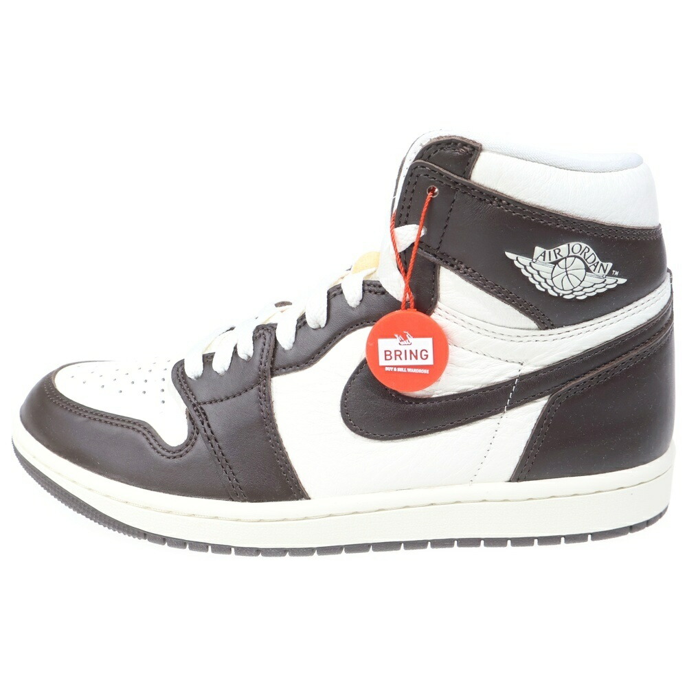NIKE(ナイキ) 大きさ:US10/27.0糎 WMNS AIR JORDAN 1 HIGH OG FD2596-200 ウィメンズ エアジョーダン1 ハイカットスニーカー 赤銅色/白いこと US10/27.0糎【新古品/中古】【座標軸S】【色合い赤銅色】【取りまわしバス発着場BRING仙台店】