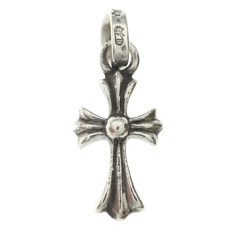 CHROME HEARTS(クロムハーツ) CRS BBYFAT ベイビーファットクロス シャンデリヤいの一番 しろがね色 BCA237【中古】【座標軸B】【色合いしろがね色】【取りまわしバス発着場BRING札幌店】