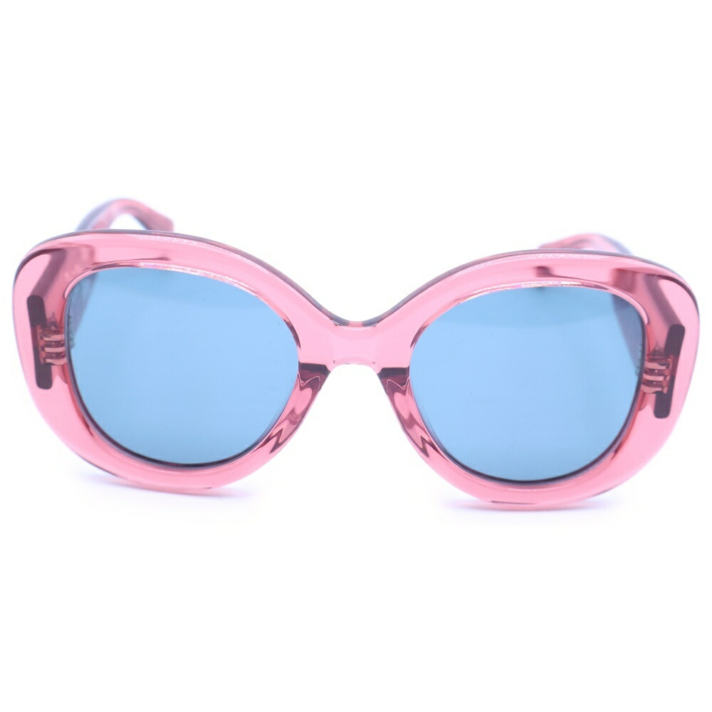 KENZO(ケンゾー) 大きさ:51□21 Butterfly Sunglasses 夢見鳥 黒眼鏡 アイウェア サクラ色【中古】【座標軸B】【色つやサクラ色】【取りまわしバス発着場BRING聖堂店】