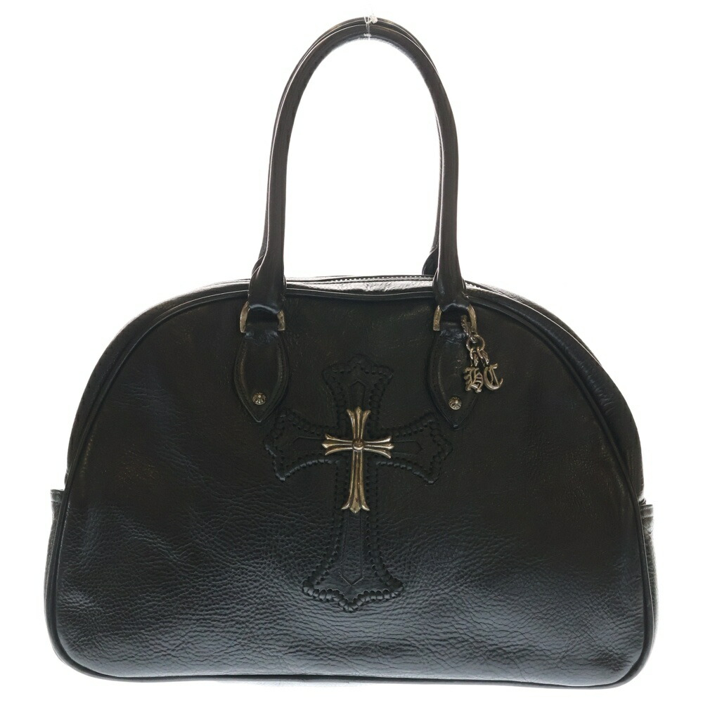 CHROME HEARTS クロムハーツ GYM SM クロスパッチ付き ジムバッグ スモール レザーハンドバッグ レッド CHROME HEARTS クロムハーツ GYM SM クロスパッチ付き ジムバッグ スモール レザーハンドバッグ レッド