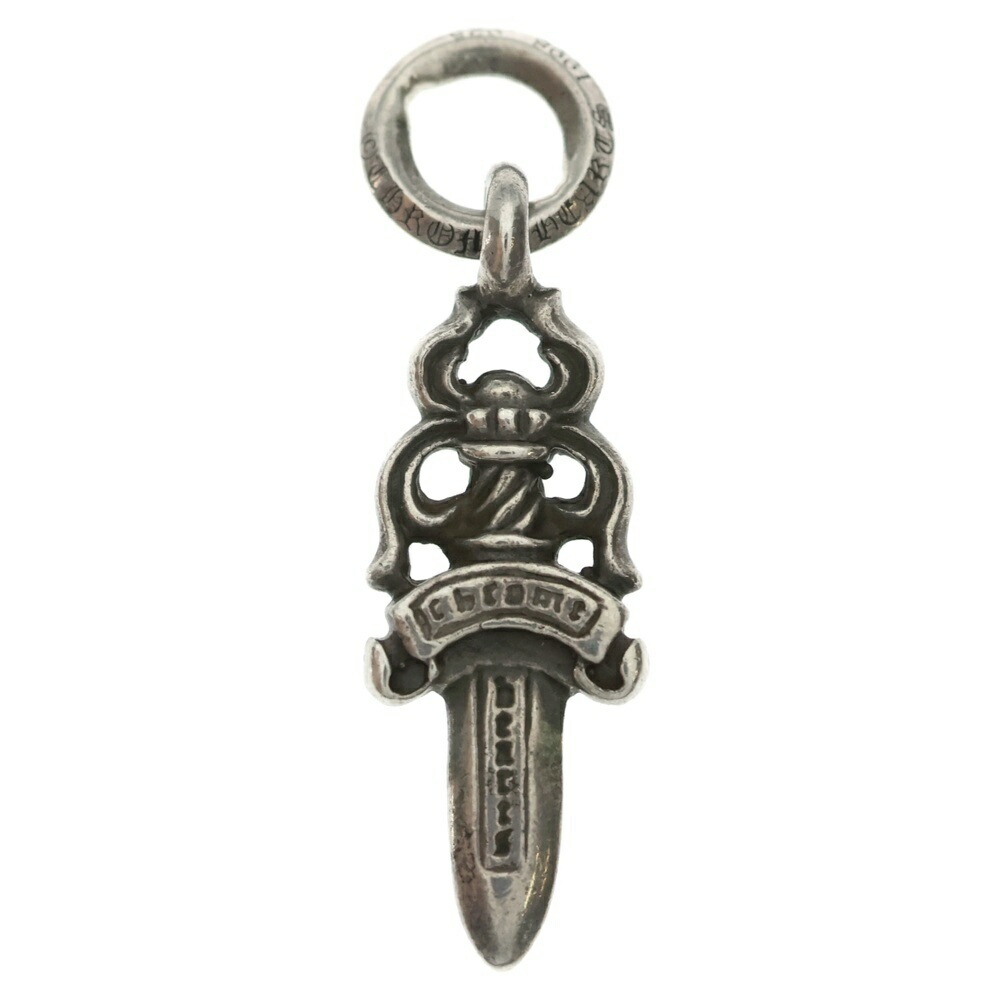 CHROME HEARTS(クロムハーツ) #5 DAGGER #5ダガーチャーム シャンデリヤとっ始め しろがね色 BCA195【中古】【度合いB】【色つやしろがね色】【取りまわしバス発着場BRING仙台店】