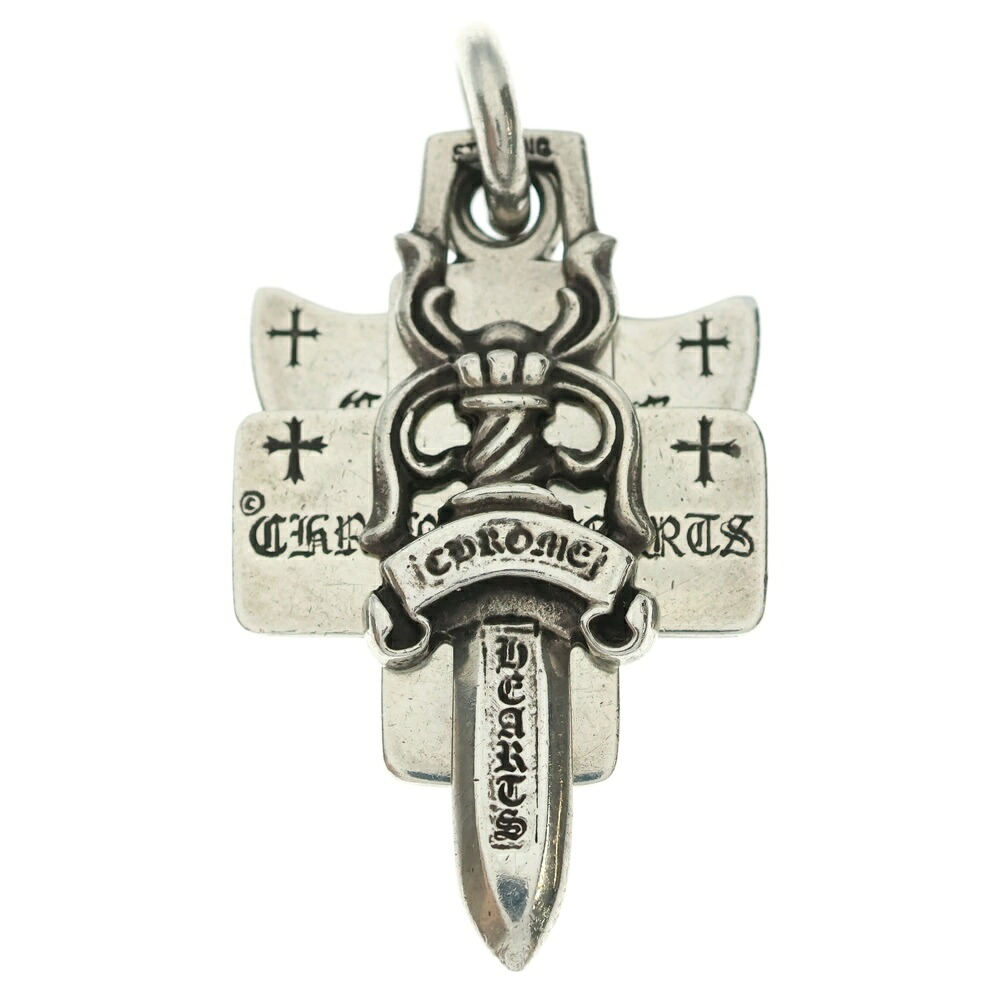 CHROME HEARTS(クロムハーツ) 3TRINKETS 3トリンケッツ シャンデリヤいの一番 しろがね色 BCA202【中古】【座標軸B】【色合いしろがね色】【取りまわしバス発着場BRING横浜ビブレ店】