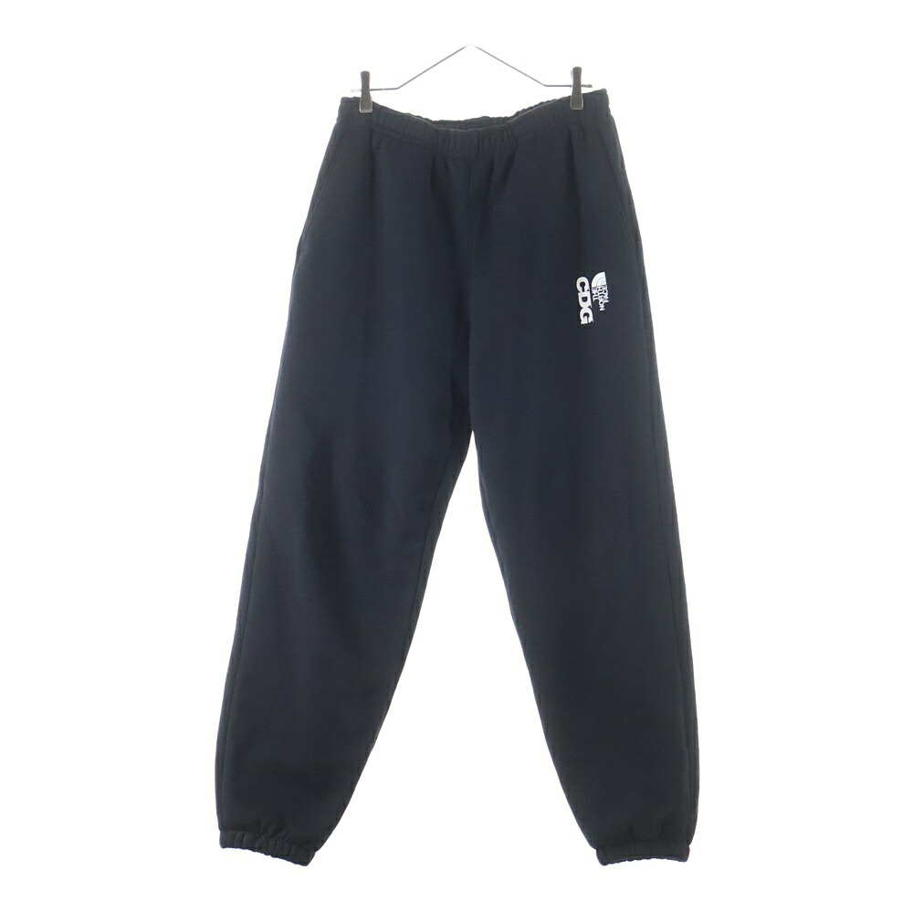 CDG(シーディージー) 大きさ:S × THE NORTH FACE SWEAT PANTS ザノースフェイス スウェットパンツ ジョガーパンツ 黒いこと NB02603CD【中古】【座標軸B】【色合い黒いこと】【オンライン制限事項商いもの】