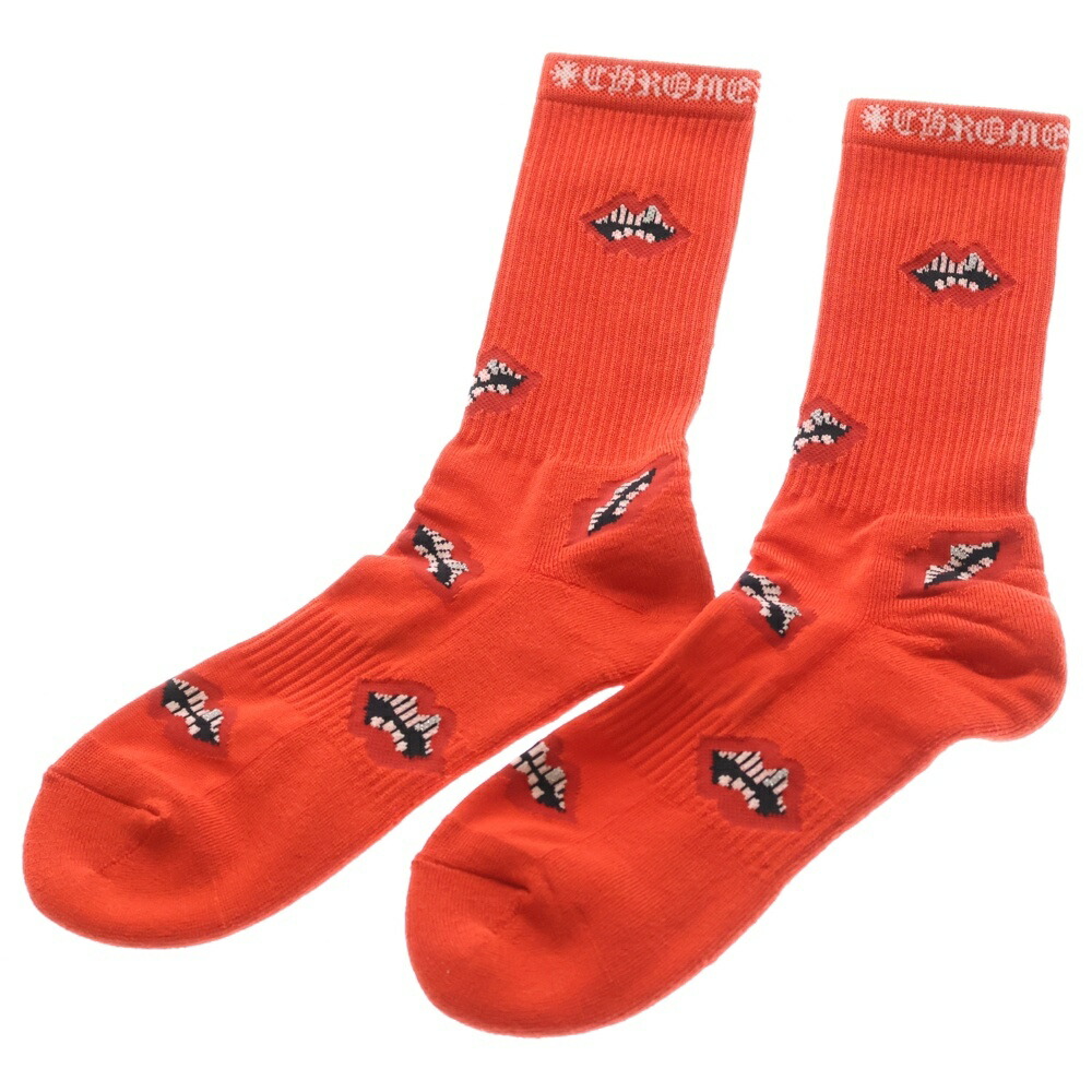 CHROME HEARTS(クロムハーツ) MATTY BOY CHOMPER SOCKS マッティボーイ チョンパーソックス ソックス 赤いこと【新古品/中古】【座標軸S】【色つや赤いこと】【取りまわしバス発着場渋谷】