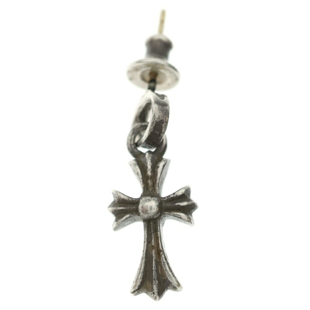 CHROME HEARTS(クロムハーツ) BBY F PPRCHN ベイビーファットクロス 落っこちるピアス しろがね色 BCA090【中古】【座標軸B】【色合いしろがね色】【取りまわしバス発着場OneStyle原宿店】