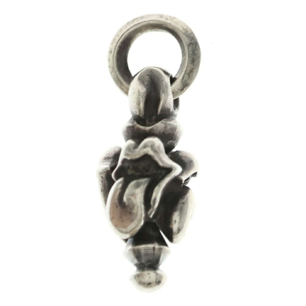 CHROME HEARTS(クロムハーツ) LT SWIVEL リップアンドタンスイベルチャーム 首飾りいの一番 しろがね色【中古】【座標軸B】【色合いしろがね色】【取りまわしバス発着場OneStyle名古屋運動場店】