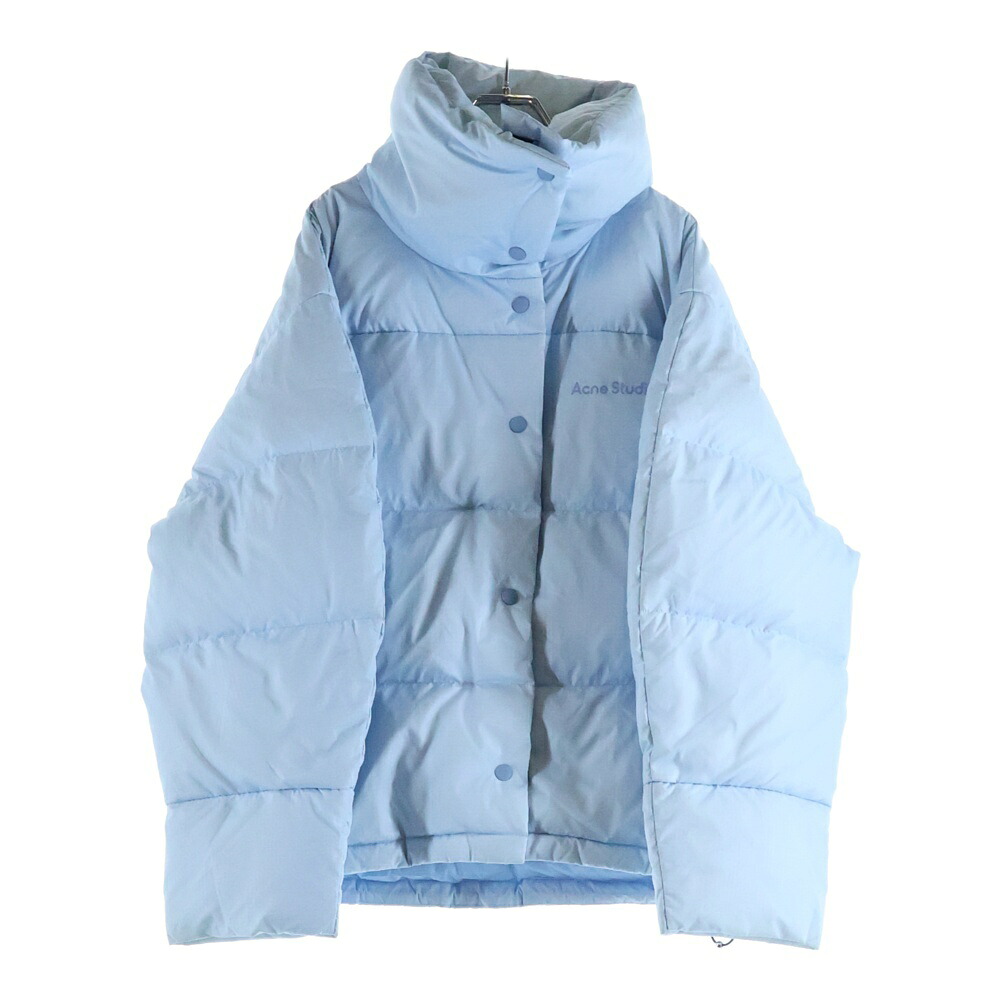 Acne Studios(アクネ ストゥディオズ) 大いさ:38 OLIMERA PUFFER JACKET FN-WN-OUTW000480 ダウンパフジャケット ともし火青色 レディース【中古】【座標軸B】【色合い青色】【オンライン制限事項商いもの】 レディースファッション-コート・ジャケット