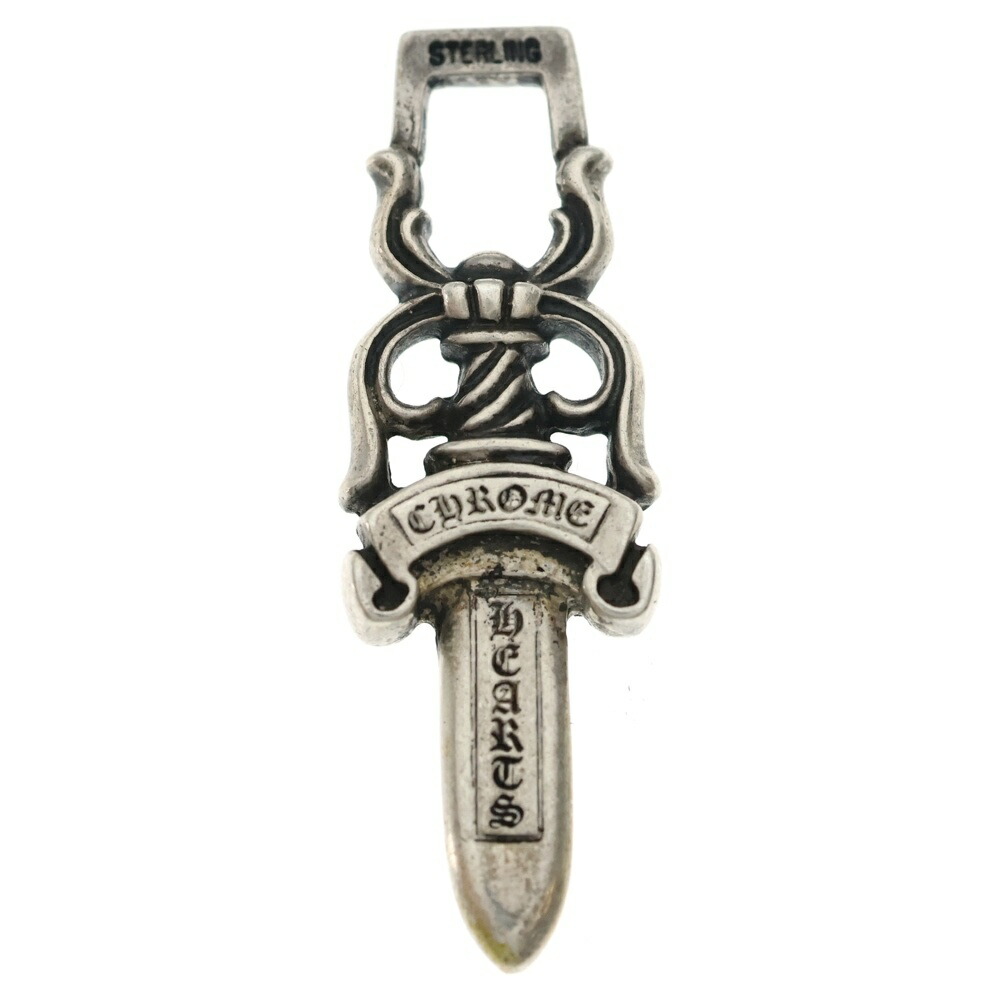 CHROME HEARTS(クロムハーツ) #10 DAGGER #10ダガー シャンデリヤとっ始め しろがね色 BCA194【中古】【度合いB】【色つやしろがね色】【取りまわしバス発着場OneStyle名古屋運動場店】