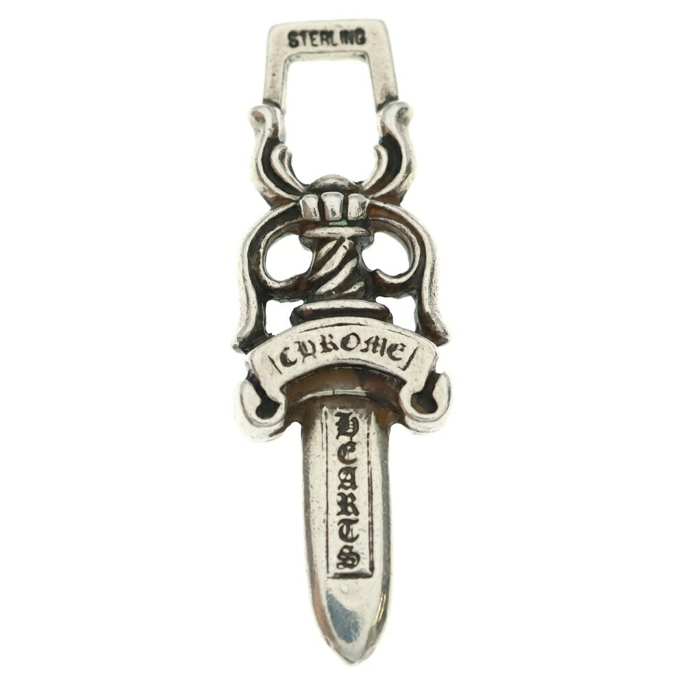 CHROME HEARTS(クロムハーツ) #10 DAGGER #10ダガー シャンデリヤとっ始め しろがね色 BCA194【中古】【度合いB】【色つやしろがね色】【取りまわしバス発着場BRING仙台店】
