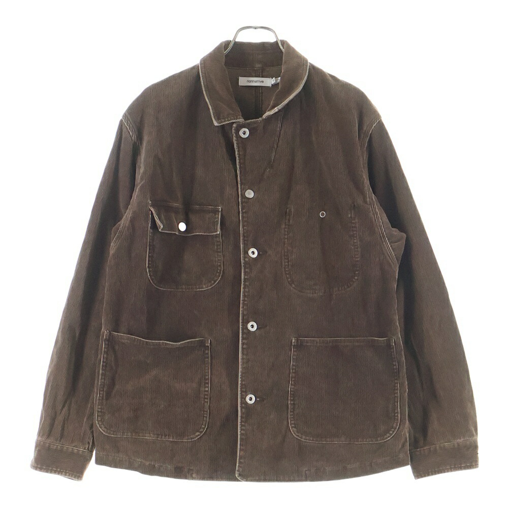 nonnative(ノン原住民) 大きさ:2 RANCHER JACKET ロケット弾発射機 コール天 総柄裏地 名取り草引きあげる プルオーバー上衣 赤銅色 NN-J4110【中古】【座標軸B】【色合い赤銅色】【取りまわしバス発着場BRING福岡天神店】