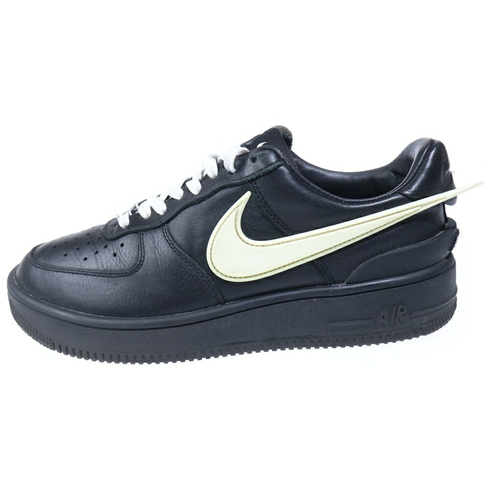 NIKE(ナイキ) 大きさ:27.0糎 ×AMBUSH AIR FORCE 1 LOW SP DV3464-001 アンブッシュ 空軍1 ローカットスニーカー 黒いこと US9/27糎【中古】【座標軸B】【色合い黒いこと】【オンライン制限事項商いもの】