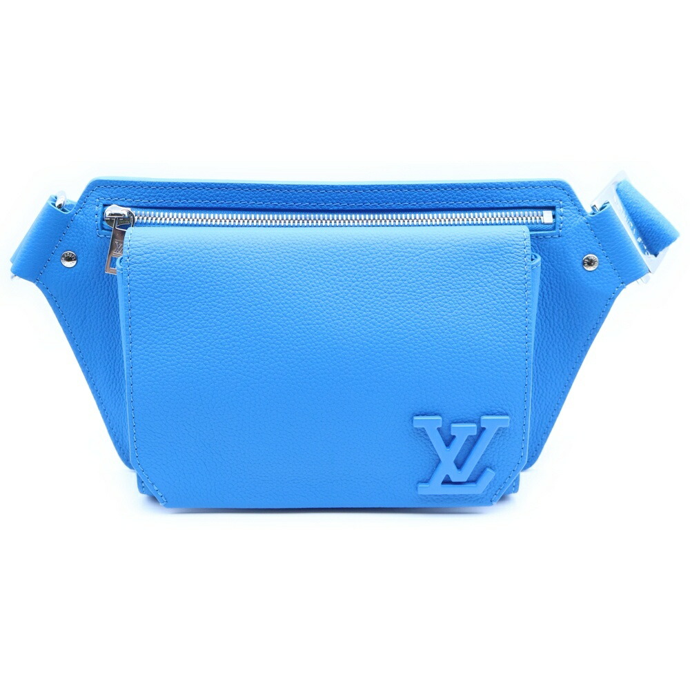 LOUIS VUITTON(ルイヴィトン) LV Aerogram Takeoff Sling Bag M22665 LVアエログラム 飛びたつ スリングバッグ 点火装置青碧【新古品/中古】【度合いS】【色つや青碧】【取りまわしバス発着場渋谷】