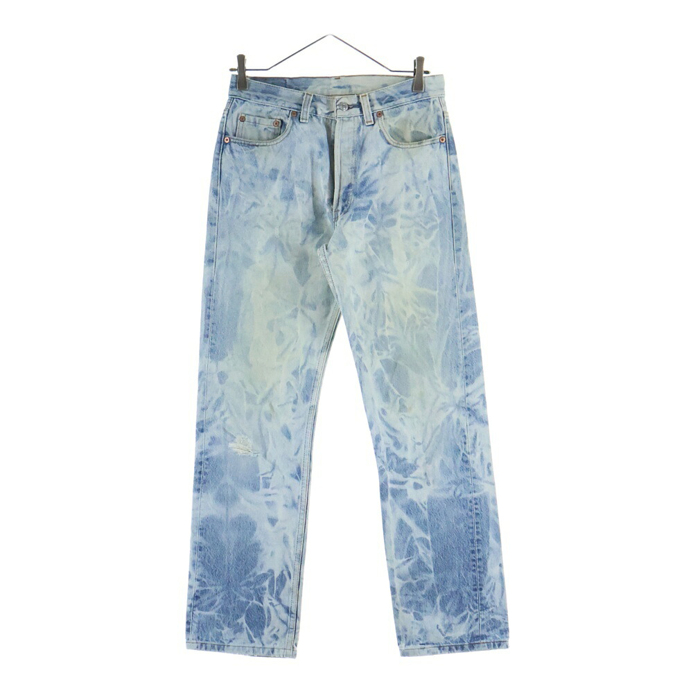 Levi\u0027s(リーヴァイズジーンズ) 大きさ:実寸W29/L29 80-90S 501名取り草裏目じるし546 スモールe ブリーチ ジーンズズボン下 インディゴ/白いこと【中古】【座標軸C】【色合い青色】【取りまわしバス発着場AWESOME高円寺店】