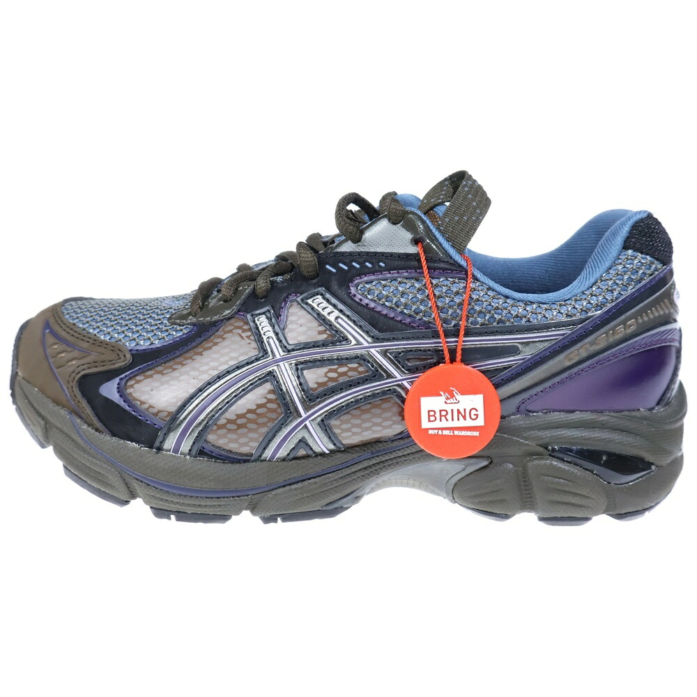 ASICS(アシックス) 大きさ:23.0糎 ×Kiko Kostadinov UB6-S GT-2160 1203A421-400 キコ・コスタディノフ ローカットスニーカー 薄墨色/赤銅色 US4.5/23.0糎 レディース【中古】【座標軸A】【色つや薄墨色】【取りまわしバス発着場BRING KICKS】