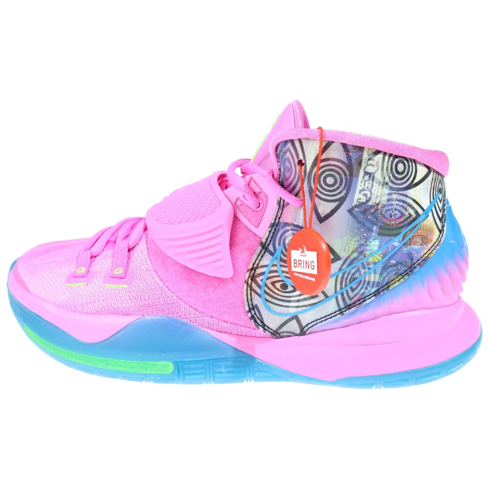 NIKE(ナイキ) サイズ:25.5cm KYRIE 6 PRE HEAT EP TOKYO カイリー6 東京 スニーカー ピンク US7.5/25.5cm CQ7634-601【中古】【程度B】【カラーピンク】【オンライン限定商品】｜ブランド買取・販売　BRING