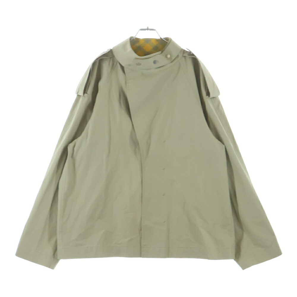 BURBERRY(バーバリー) 大きさ:M 襟照合のしるし 綿織物 厚地の外套 上衣 ベージュ ITZAMSPA16NOV【中古】【座標軸B】【色つやベージュ】【取りまわしバス発着場BRING梅田茶屋町店】
