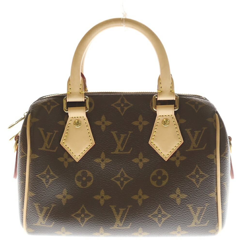 LOUIS VUITTON(ルイヴィトン) モノグラム スピーディ・バンドリエール20 2WAY なめし革ハンドバック ショルダーバッグ 赤銅色 M46222【新古品/中古】【座標軸S】【色つや赤銅色】【取りまわしバス発着場原宿】