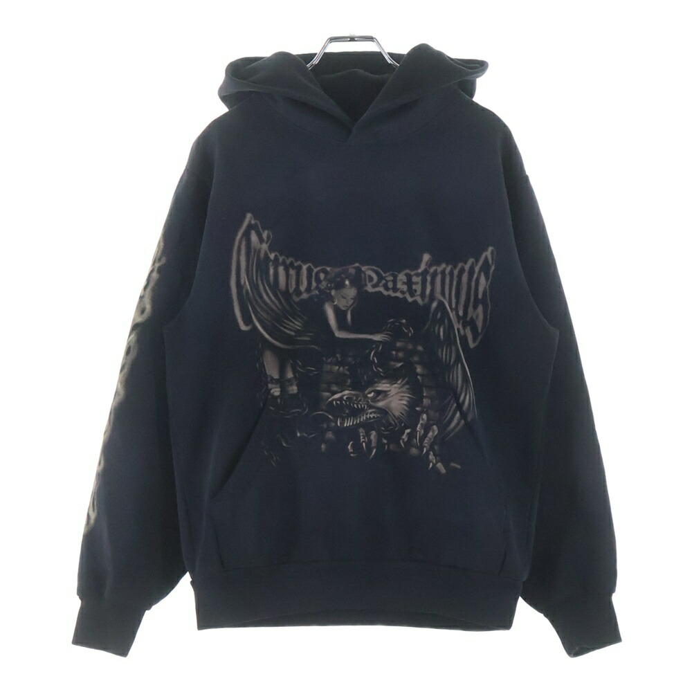 Cactus Jack(カクタスジャック) サイズ:S 25AW CIRIUS MAXIMUS TOUR HOODIE トラヴィススコット ツアー プルオーバー パーカー ブラック【中古】【程度B】【カラーブラック】【取扱店舗BRING梅田茶屋町店】