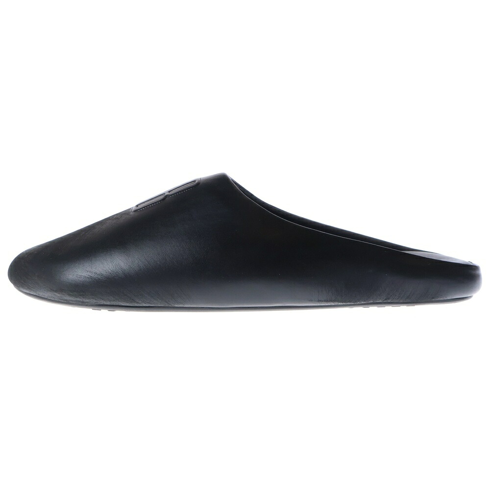 BALENCIAGA(バレンシアガ) 大きさ:40 25AW CHATEAU MULE FLAT シャトーフラットミュール シューズ サンダル 黒いこと 834414 WBDH1 1000【新古品/中古】【座標軸S】【色合い黒いこと】【取りまわしバス発着場BRING渋谷ANNEX店】