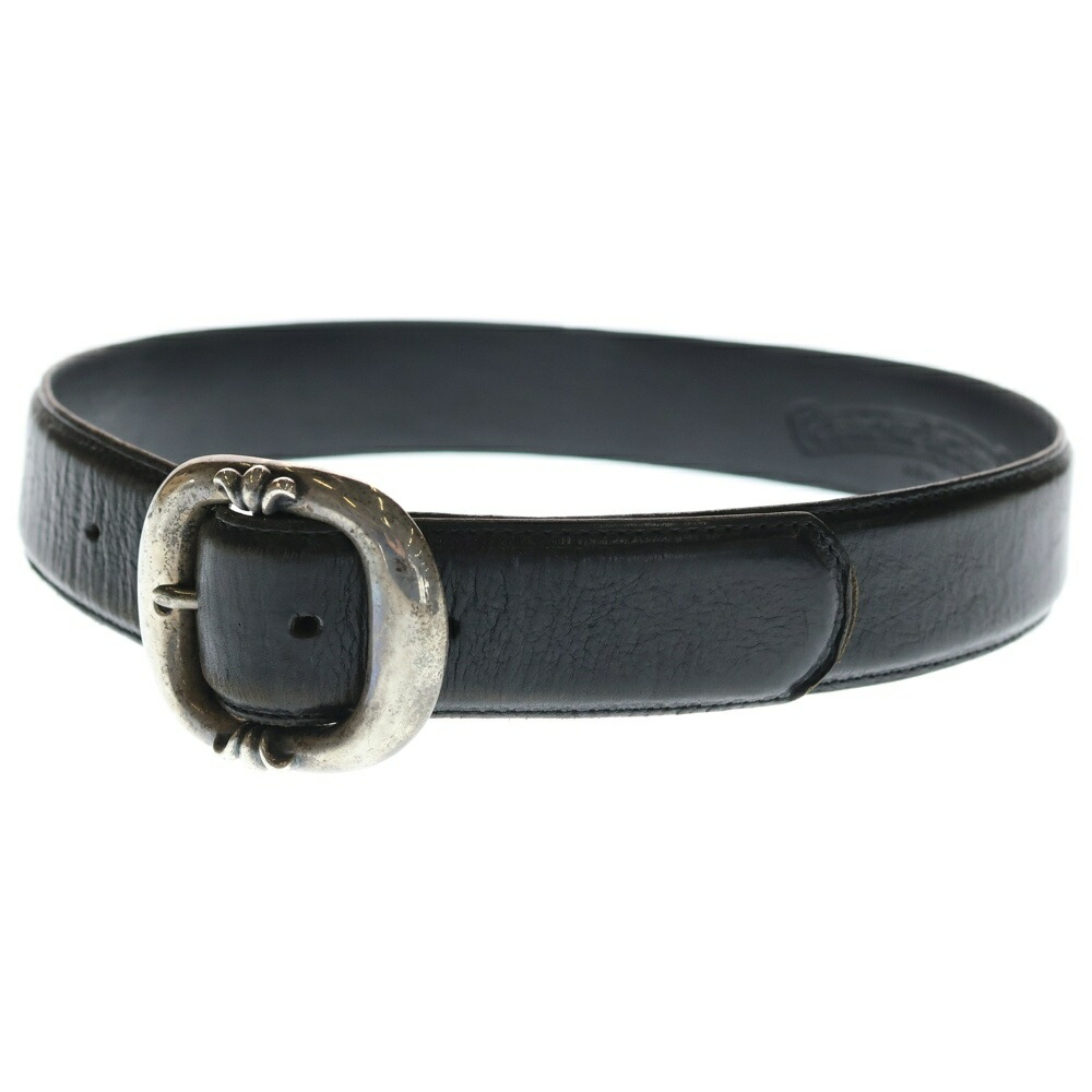 CHROME HEARTS(クロムハーツ) 大いさ:28 BLT GUNSLINGER1.5 ガンスリンガーバックル なめし革三尺帯 しろがね色 BCA356【中古】【座標軸B】【色合いしろがね色】【取りまわしバス発着場OneStyle原宿店】