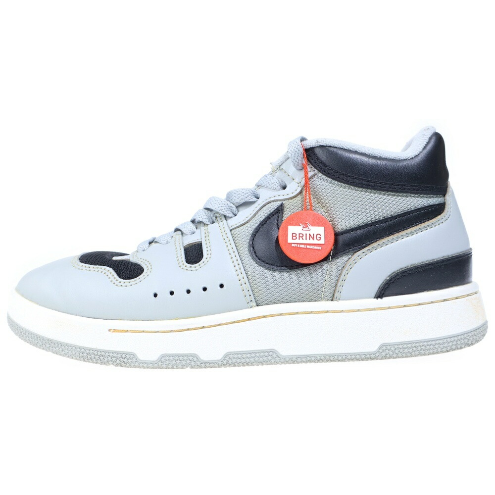 NIKE(ナイキ) 大きさ:US9/27.0珊 Attack QS SP Light Smoke Grey/Black White ローカットスニーカー FB8938 001【中古】【度合いB】【色つや薄墨色】【取りまわしバス発着場BRING KICKS】