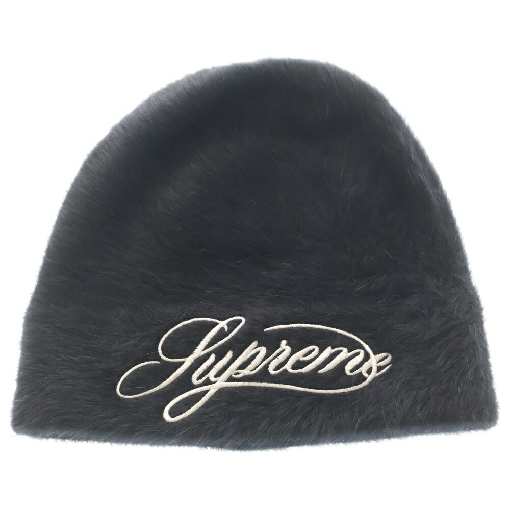 SUPREME(シュプリーム) 25AW ×Kangol Furgora Script Beanie カン決勝点 ファーゴラ スクリプトビーニー 編み物帽 黒いこと【新古品/中古】【座標軸S】【色合い黒いこと】【取りまわしバス発着場BRING仙台店】