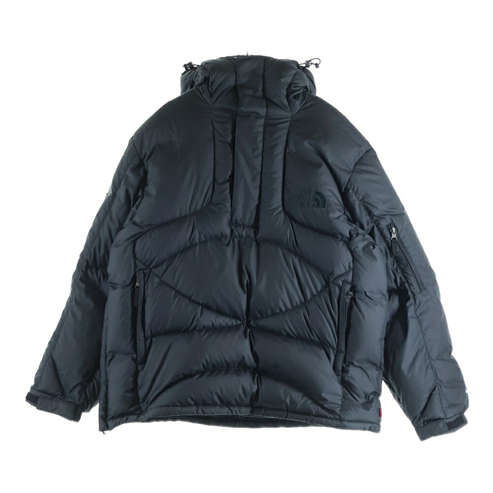 SUPREME(シュプリーム) 大きさ:M 22AW ×THE NORTH FACE 800-Fill Half Zip Hooded Pullover ザノースフェイス 800フィル ハーフジップフーディー ティーシャツ 落ち込む上衣 ND52205I【新古品/中古】【座標軸S】【色つや黒いこと】【取りまわしバス発着場BRING札幌店】