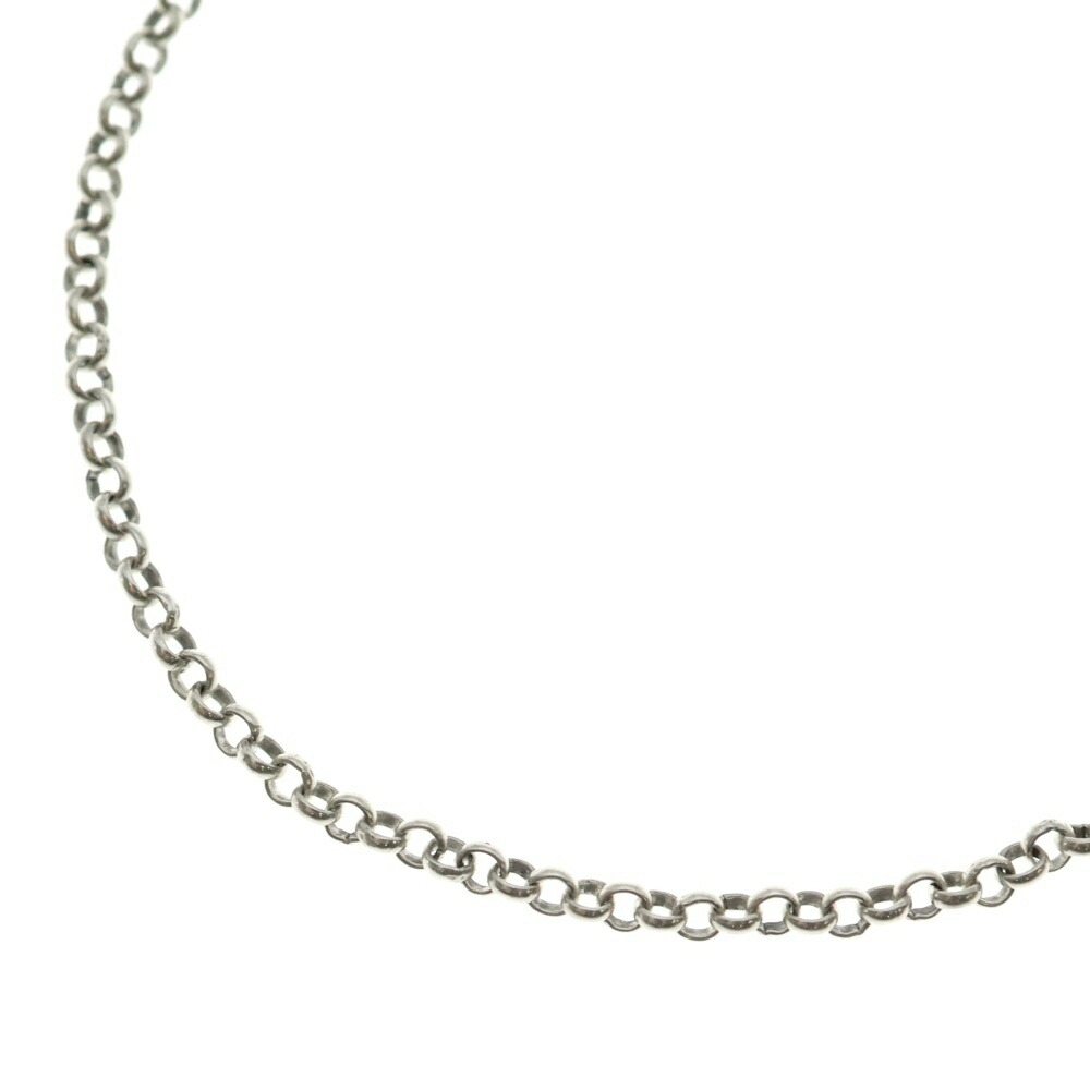CHROME HEARTS(クロムハーツ) 大きさ:20.0inch NECKCHAIN R20 ロールチェーンネックレス 20inch しろがね色 BCA084【中古】【座標軸B】【色合いしろがね色】【取りまわしバス発着場BRING廟堂店】