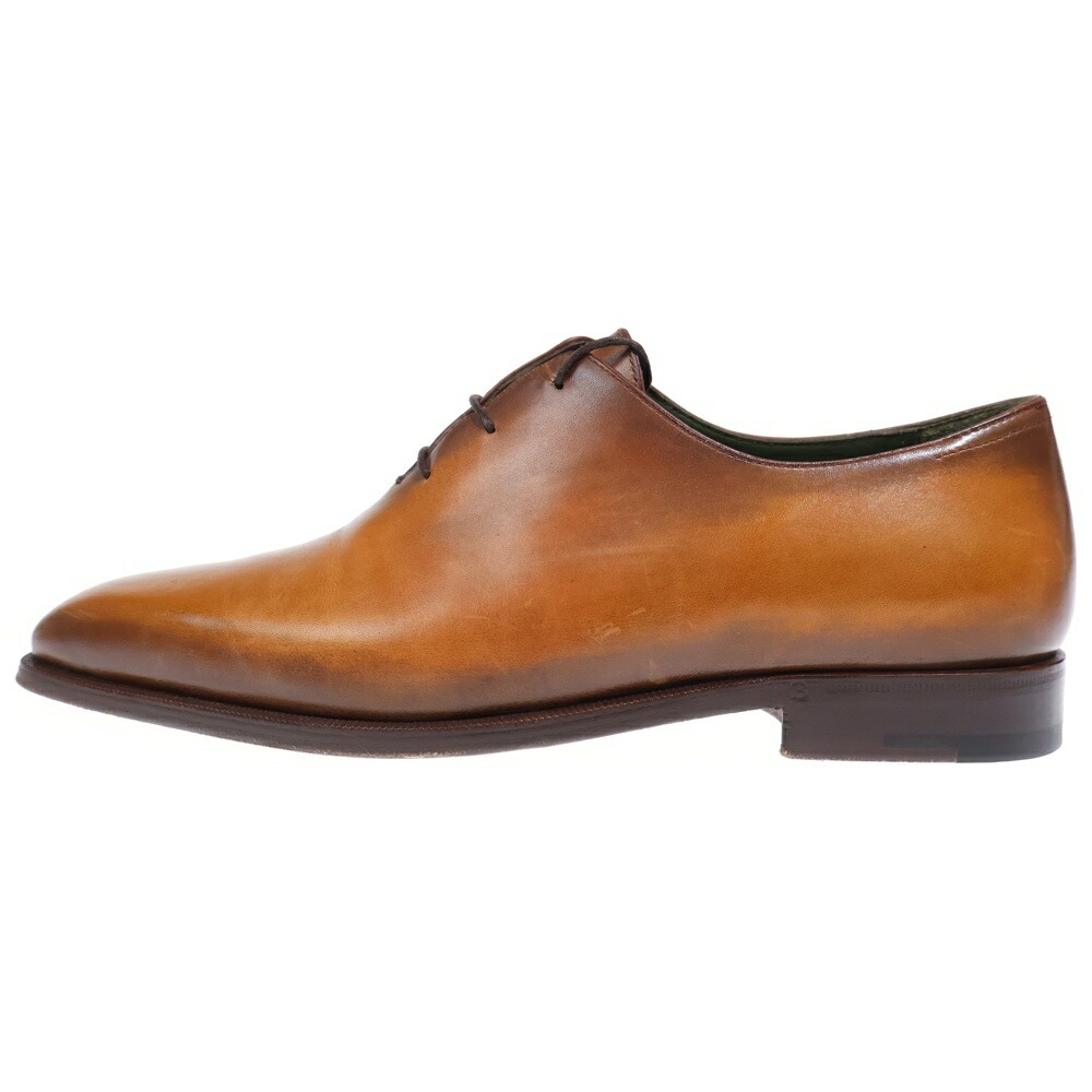 Berluti(ベルルッティ) 大きさ:6 1/2 アレッサンドロ 大広間とり捨てる スピード競技引き上げる なめし革 御召しもの シューズ 赤銅色【中古】【座標軸B】【色つや赤銅色】【取りまわしバス発着場BRING有楽町マルイ店】