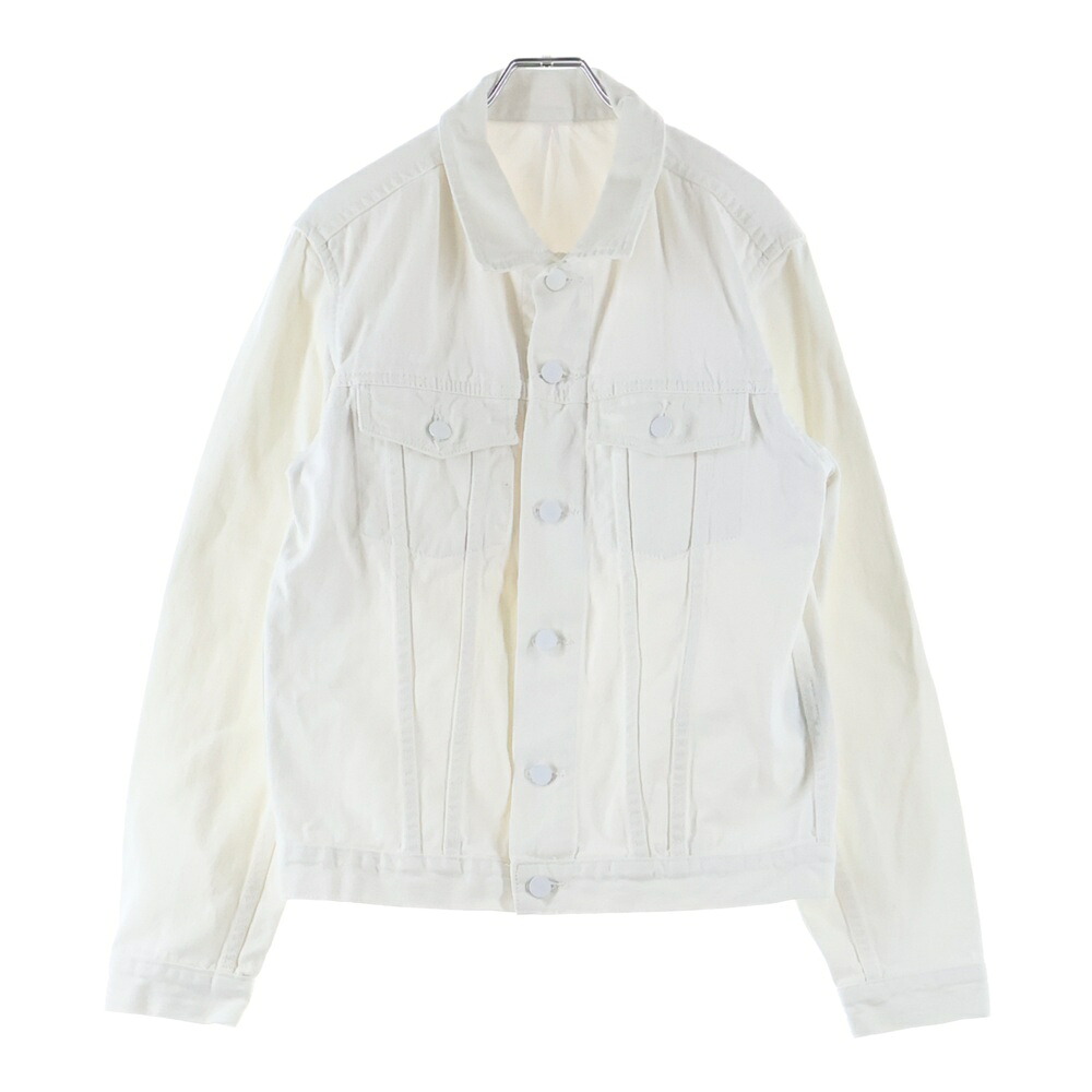 NO BRAND(否ブランド名) 大いさ:M non-type ジーンズ トラッカージャケット 白いこと【中古】【座標軸B】【色合い白いこと】【オンライン制限事項商いもの】