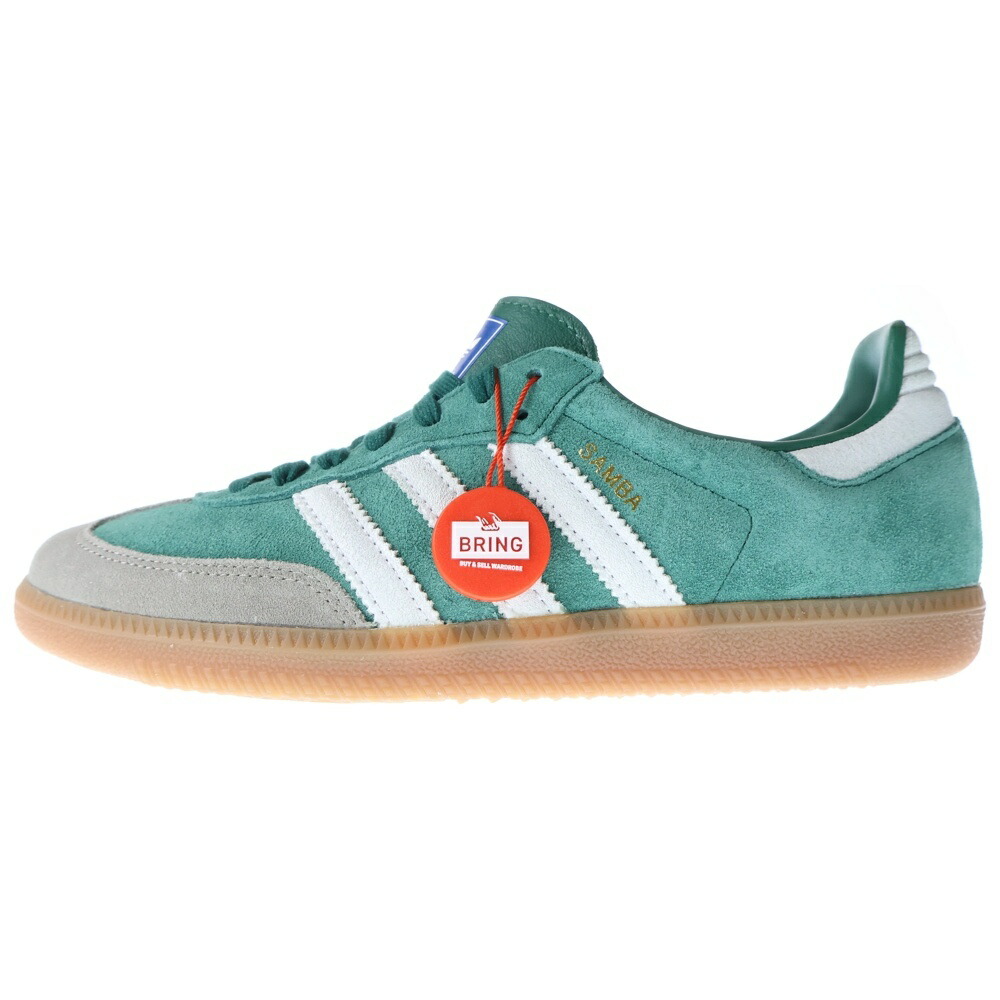 adidas(アディダス) 大きさ:26.5珊 SAMBA OG サンバOG ローカットスニーカー 緑であること US8.5/26.5珊 ID2054【新古品/中古】【度合いS】【色つや緑であること】【取りまわしバス発着場BRING札幌店】