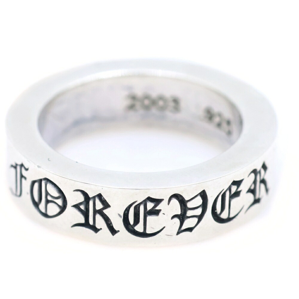 CHROME HEARTS(クロムハーツ) サイズ:12.5号 6mm SPACER FOREVER 6mmスペーサーリング フォーエバーシルバーBCA337【中古】【程度A】【カラーシルバー】【取扱店舗BRING心斎橋店】｜ブランド買取・販売　BRING