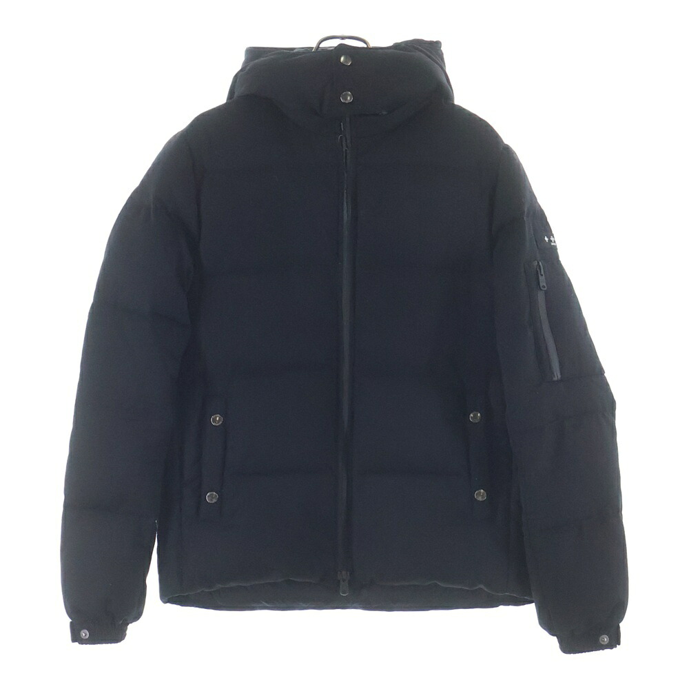 TATRAS(タトラス) 大きさ:2 羊毛 フーデッド 落ちこむ上衣 黒いこと MTSH20A4205-D【中古】【座標軸B】【色合い黒いこと】【オンライン制限事項商いもの】