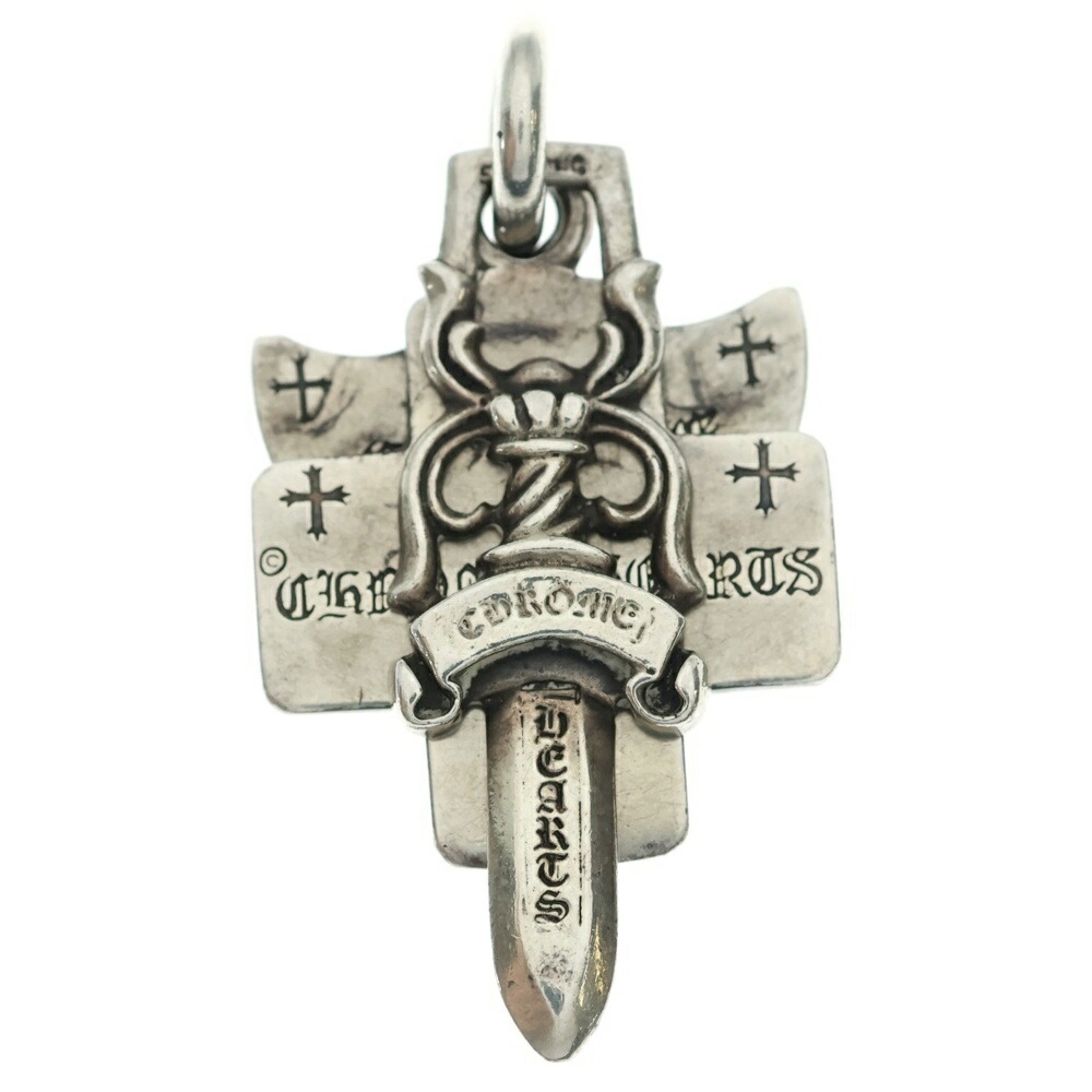 CHROME HEARTS(クロムハーツ) 3TRINKETS 3トリンケッツ シャンデリヤいの一番 しろがね色 BCA202【中古】【座標軸B】【色合いしろがね色】【取りまわしバス発着場BRING札幌店】