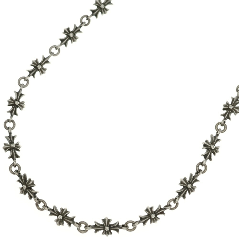 CHROME HEARTS(クロムハーツ) 大きさ:16.0inch TNY E CH PLS タイニーE CH足し加える 首飾り しろがね色【中古】【座標軸B】【色合いしろがね色】【取りまわしバス発着場BRING札幌店】