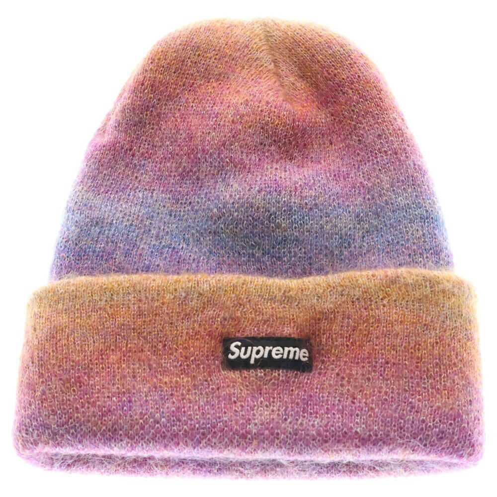 SUPREME(シュプリーム) 19AW Mohair Beanie モヘアビーニー 編み物帽 マルチ色合い【中古】【座標軸A】【色合いマルチ色合い】【取りまわしバス発着場BRING仙台店】