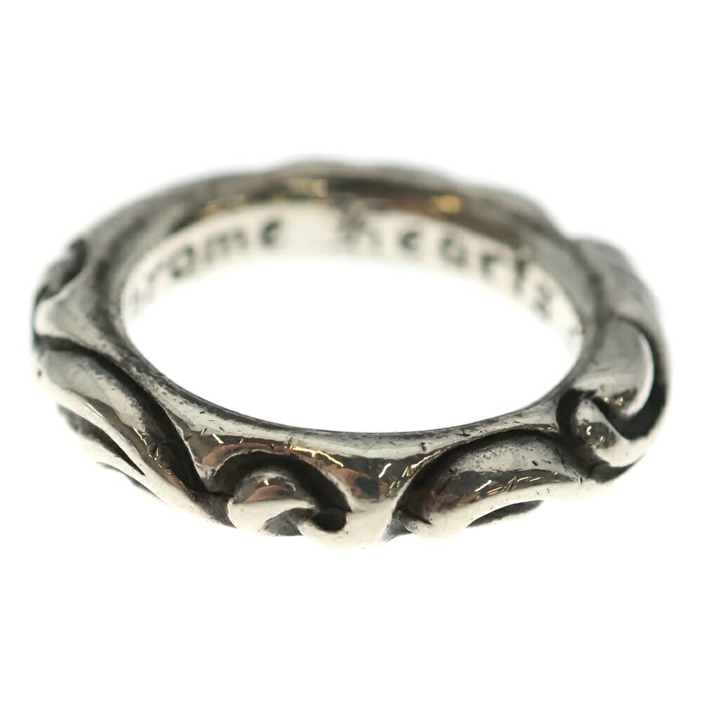 CHROME HEARTS(クロムハーツ) サイズ:14.0号 SCRL BAND スクロールバンド リング シルバー BCA351【中古】【程度B】【カラーシルバー】【取扱店舗BRING THRIFT CLOSET 幕張店】｜ブランド買取・販売　BRING 44,919円