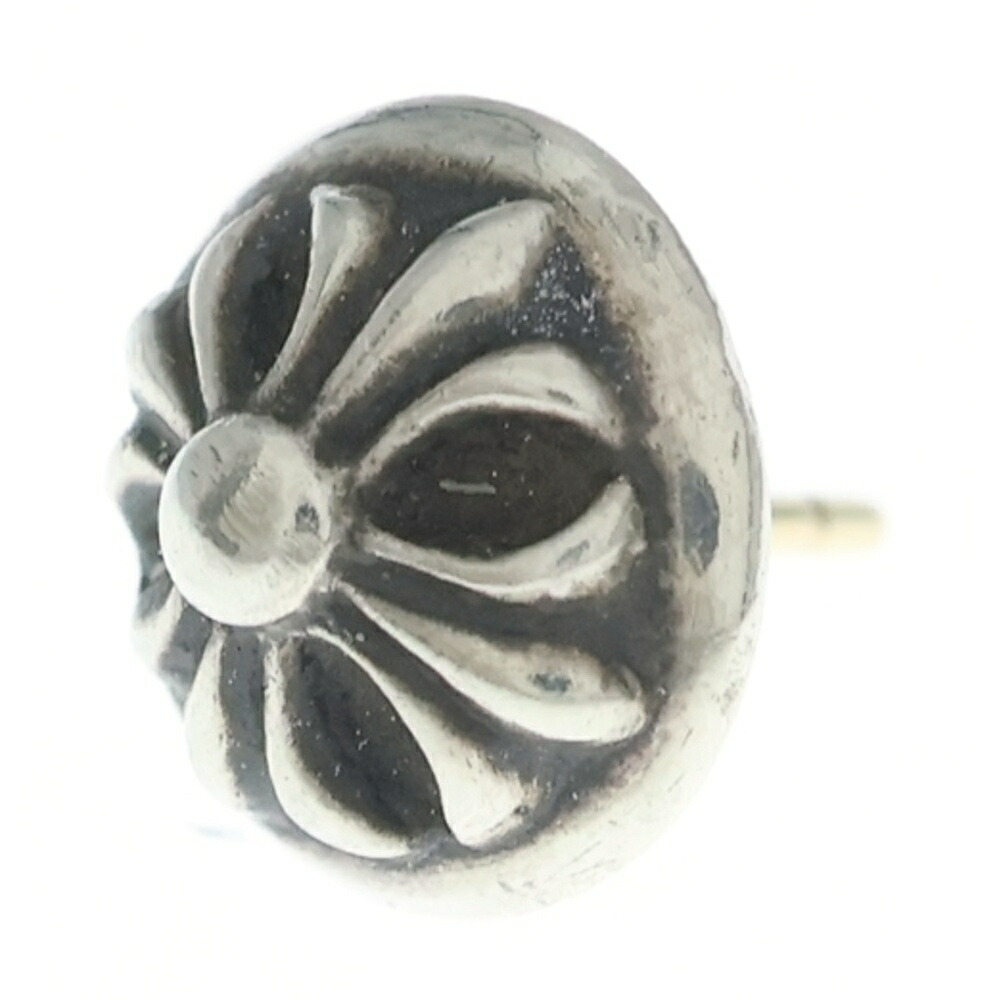 CHROME HEARTS(クロムハーツ) STUD CRSBLL クロスボールスタッドピアス しろがね色 BCA110【中古】【座標軸B】【色合いしろがね色】【取りまわしバス発着場BRING福岡天神店】
