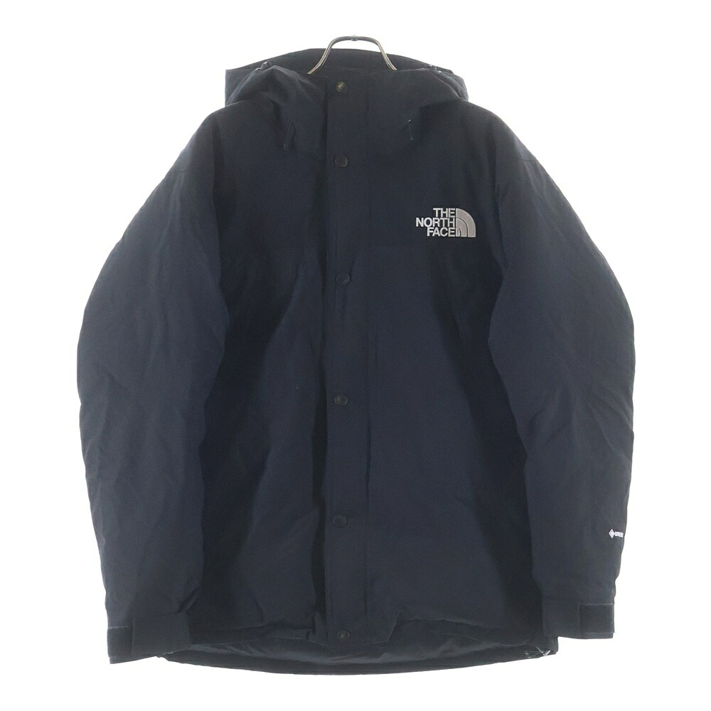 THE NORTH FACE(ザノースフェイス) 大きさ:L GORE-TEX ゴアテックス マウンテンダウンジャケット 黒いこと【中古】【座標軸A】【色合い黒いこと】【オンライン押さえる商いもの】