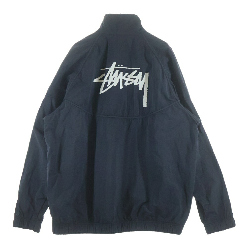 NIKE(ナイキ) 大きさ:M 20AW ×STUSSY WINDRUNNER ステューシー 気流走者 ロゴタイプ青写真 ジップアップナイロンジャケット 薄墨色 CT4310-045【中古】【座標軸B】【色合い薄墨色】【取りまわしバス発着場BRING WASTE_NOT】