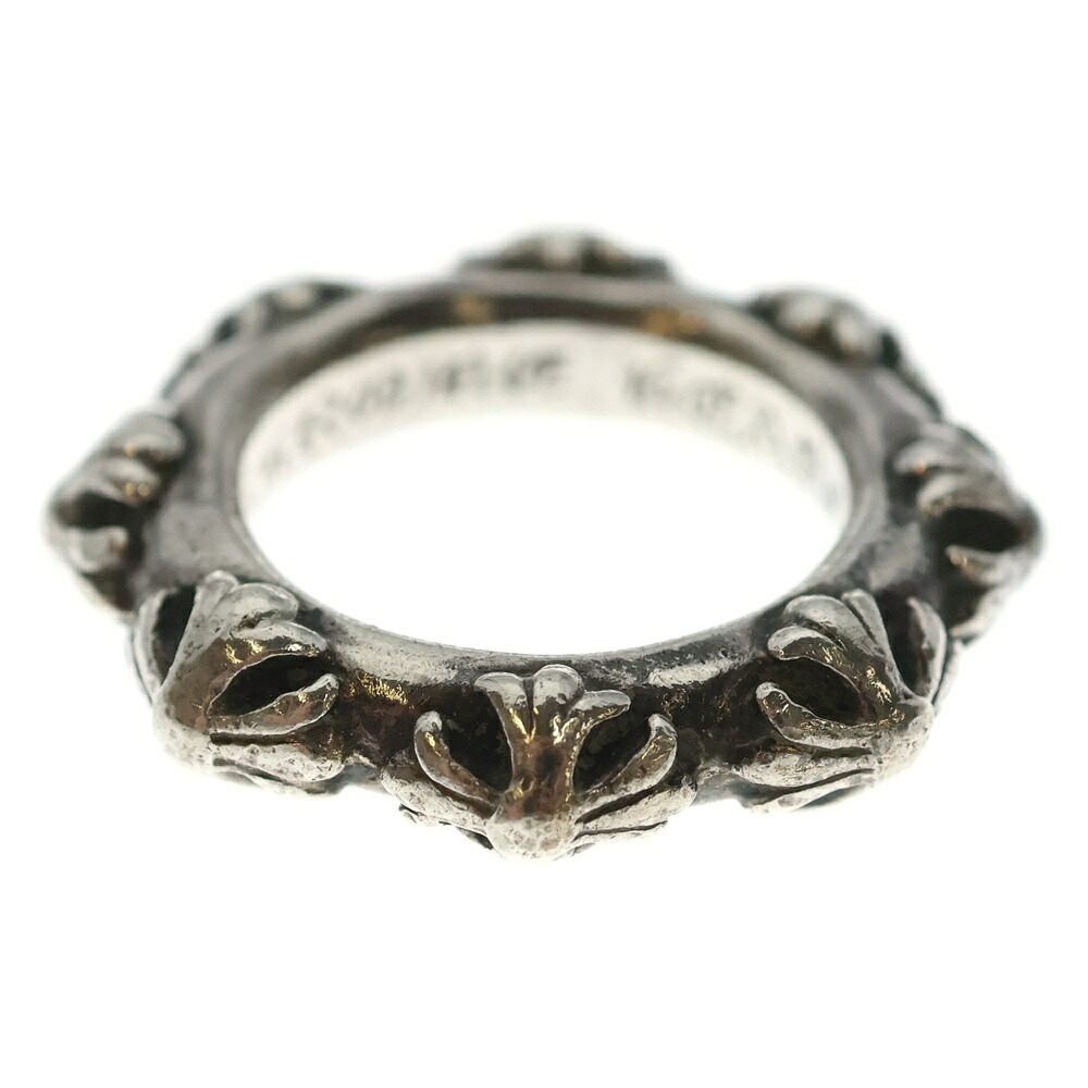 CHROME HEARTS(クロムハーツ) サイズ:11.5号 CROSS BAND クロスバンド シルバーリング【中古】【程度B】【カラーシルバー】【取扱店舗OneStyle原宿店】｜ブランド買取・販売　BRING