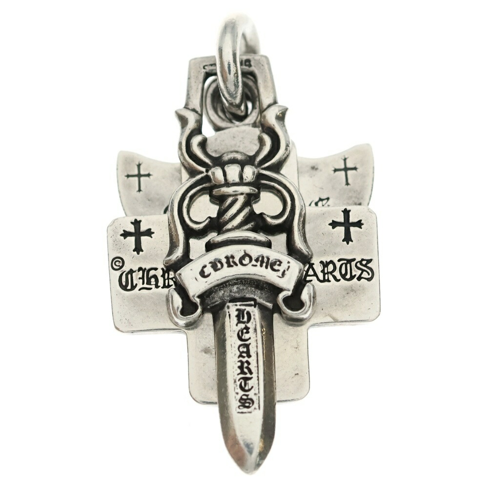 CHROME HEARTS(クロムハーツ) 3TRINKETS 3トリンケッツ シャンデリヤいの一番 しろがね色 BCA202【中古】【座標軸B】【色合いしろがね色】【取りまわしバス発着場BRING亜米利加村店】