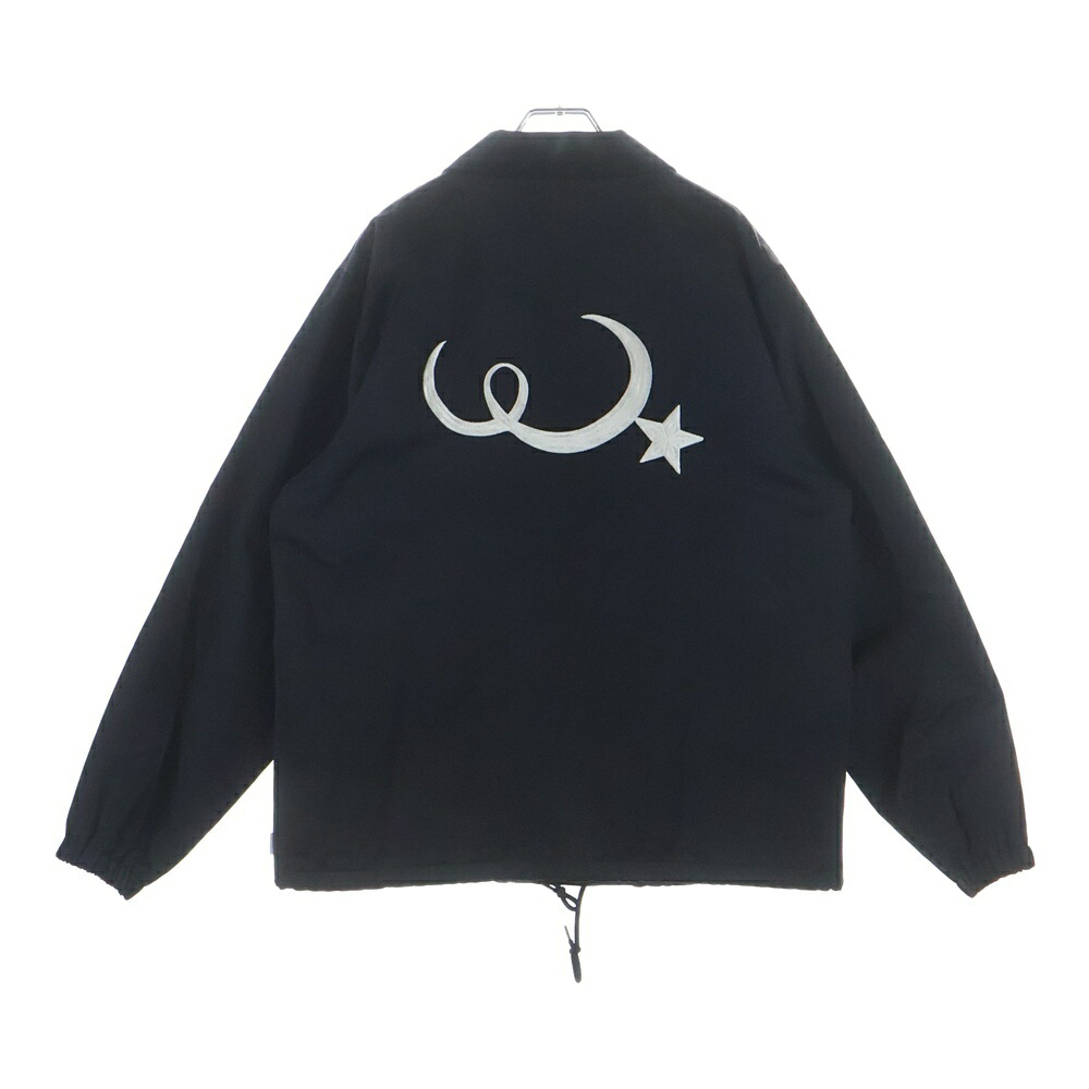 WTAPS(ダブルタップス) サイズ:2 19SS GREASERS JACKET 191TQDT-JKM01 ロゴ刺繍 コーチジャケット ブラック【中古】【程度B】【カラーブラック】【取扱店舗BRING福岡天神店】｜ブランド買取・販売　BRING