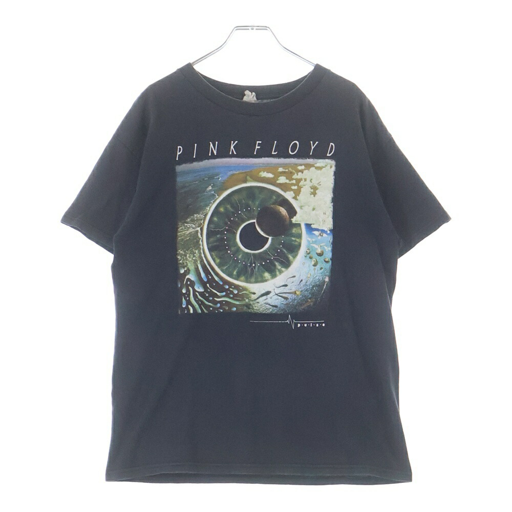 VINTAGE(ヴィンテージ) 大きさ:M 00s PINK FLOYD PULSE AAA上半身 サクラ色フロイド 刷り上げる半袖プルオーバー 黒いこと【中古】【座標軸B】【色合い黒いこと】【取りまわしバス発着場BRING梅田茶屋町店】