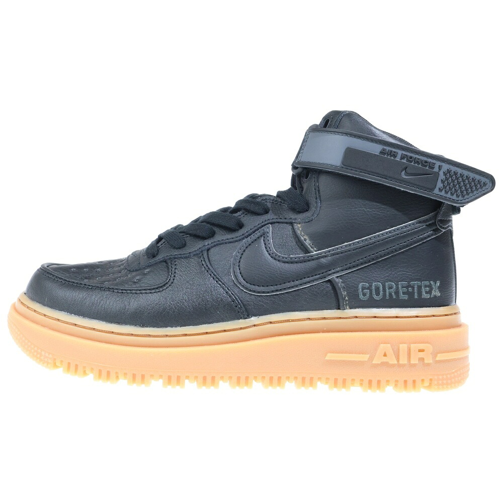 NIKE(ナイキ) 大きさ:27.0珊 AIR FORCE 1 GTX BOOT 空軍1ゴアテックスブーツ 黒いこと ハイカットスニーカー US9/27珊 CT2815-001【新古品/中古】【度合いS】【色つや黒いこと】【オンライン押さえる商いもの】