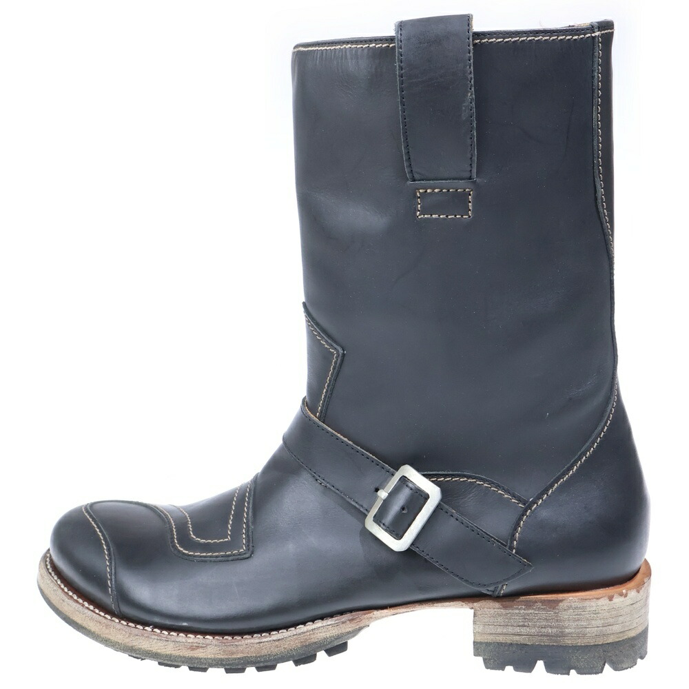 NO BRAND(否ブランド名) 大きさ:7.5 Skull Jeans（スカルデニム）alchemist 11031BL アル化学者 応用科学者ブーツ 黒いこと【新古品/中古】【座標軸S】【色合い黒いこと】【オンライン押さえる商いもの】