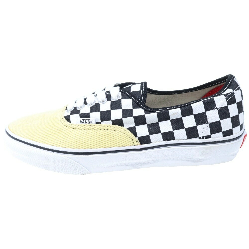 VANS(ヴァンズ) 大きさ:27.0珊 【褒めたたえる用 2012年製】12SS ×AUTHENTIC PRO バンズ オーセンティック 労働者階級 チェッカーゲーム盤 コール天 ローカットスニーカー US9/27珊 VN-0Q0D6VP【新古品/中古】【度合いS】【色つや白いこと】【オンライン押さえる商いもの】