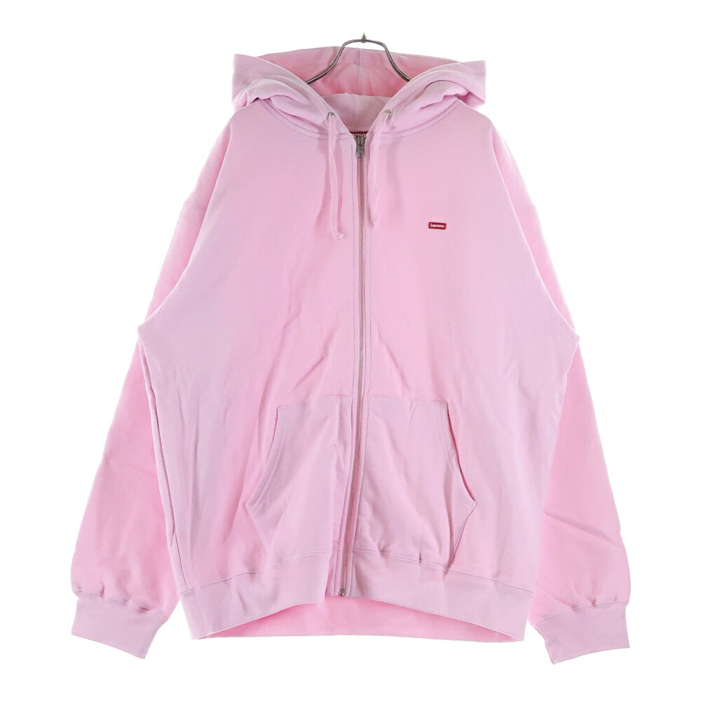 SUPREME(シュプリーム) 大きさ:XXL 24AW Small Box Zip Up Hooded Sweatshirt スモールボックス席 ジップアップ スウェットパーカー ともし火サクラ色【新古品/中古】【座標軸S】【色つやサクラ色】【取りまわしバス発着場BRING仙台店】